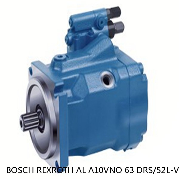 AL A10VNO 63 DRS/52L-VSC11N00-S4601 BOSCH REXROTH A10VNO Axial Piston Pumps