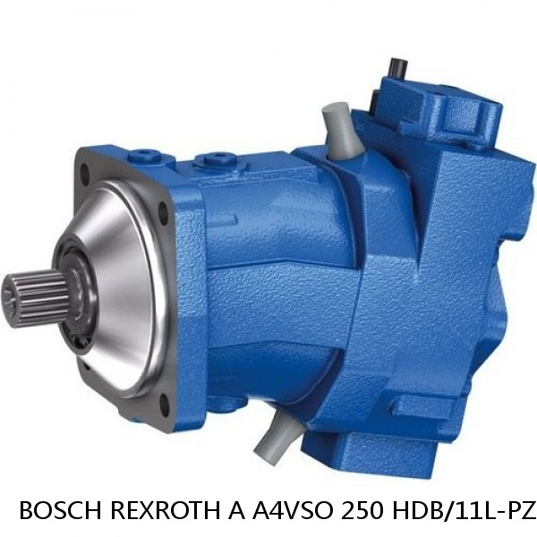 A A4VSO 250 HDB/11L-PZB13K00-SO207 BOSCH REXROTH A4VSO Variable Displacement Pumps