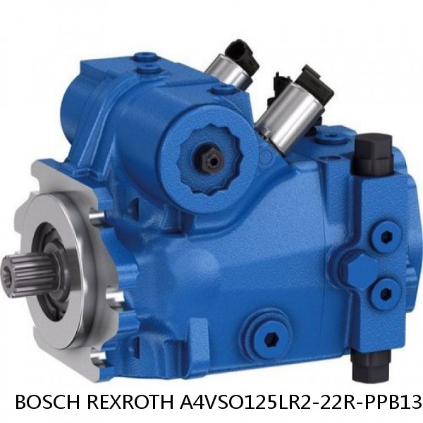 A4VSO125LR2-22R-PPB13N BOSCH REXROTH A4VSO Variable Displacement Pumps