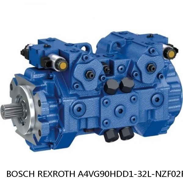 A4VG90HDD1-32L-NZF02F021S BOSCH REXROTH A4VG Variable Displacement Pumps
