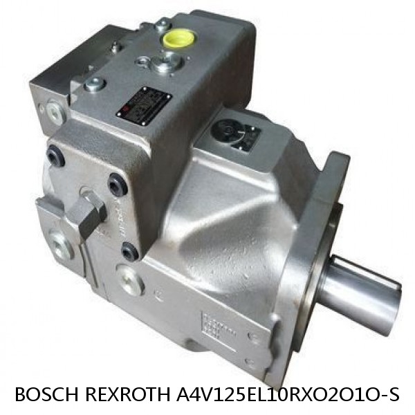 A4V125EL10RXO2O1O-S BOSCH REXROTH A4V Variable Pumps