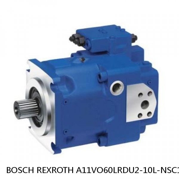 A11VO60LRDU2-10L-NSC12N00H BOSCH REXROTH A11VO Axial Piston Pump