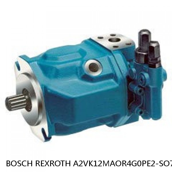A2VK12MAOR4G0PE2-SO7 BOSCH REXROTH A2VK Variable Displacement Pumps
