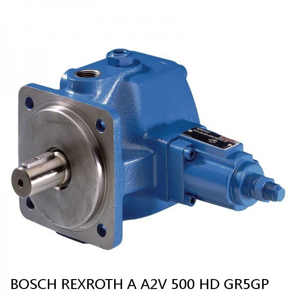 A A2V 500 HD GR5GP BOSCH REXROTH A2V Variable Displacement Pumps
