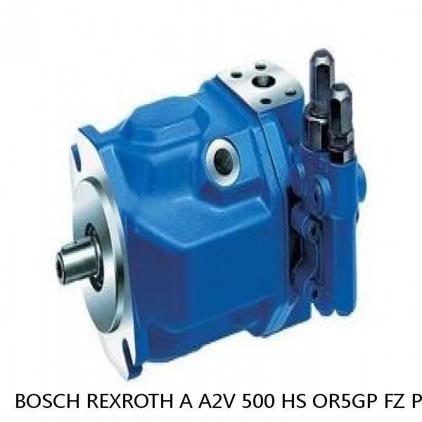 A A2V 500 HS OR5GP FZ POTI BOSCH REXROTH A2V Variable Displacement Pumps