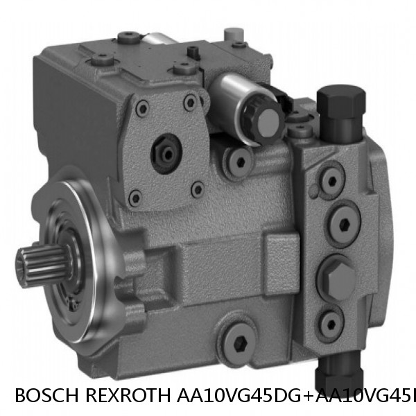 AA10VG45DG+AA10VG45DG BOSCH REXROTH A10VG Axial piston variable pump