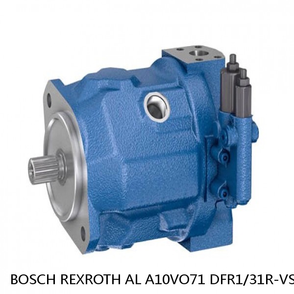AL A10VO71 DFR1/31R-VSC12K07-SO587 BOSCH REXROTH A10VO Piston Pumps #1 small image