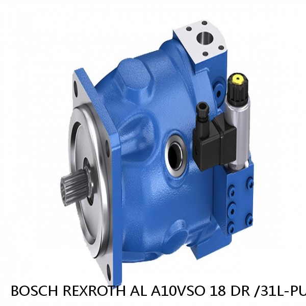AL A10VSO 18 DR /31L-PUC12N BOSCH REXROTH A10VSO Variable Displacement Pumps