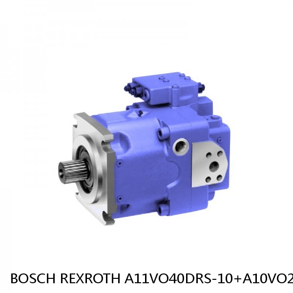 A11VO40DRS-10+A10VO28DR-31 BOSCH REXROTH A11VO Axial Piston Pump #1 small image