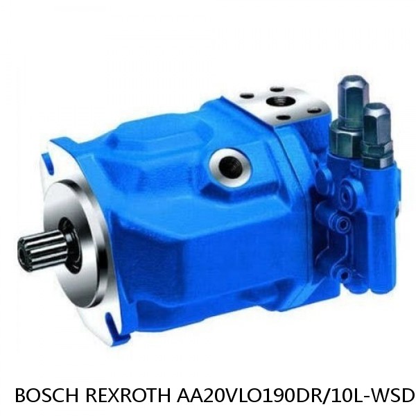 AA20VLO190DR/10L-WSD07N00-S BOSCH REXROTH A20VLO Hydraulic Pump