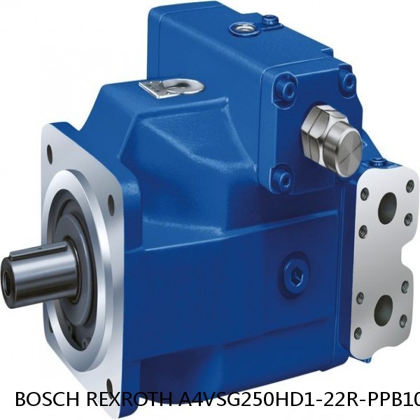 A4VSG250HD1-22R-PPB10N009N-SO121 BOSCH REXROTH A4VSG Axial Piston Variable Pump #1 image