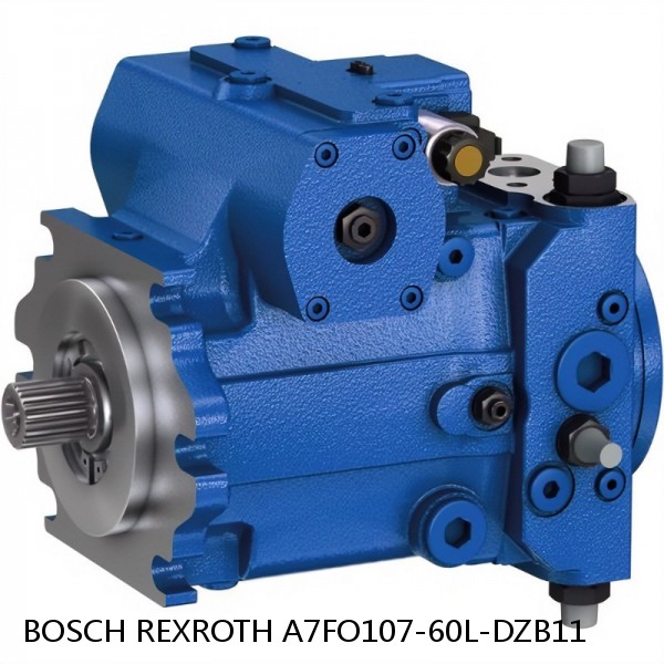 A7FO107-60L-DZB11 BOSCH REXROTH A7FO Axial Piston Motor Fixed Displacement Bent Axis Pump #1 image