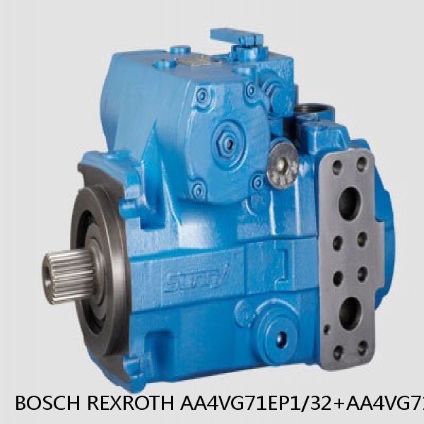 AA4VG71EP1/32+AA4VG71EP1/32 BOSCH REXROTH A4VG Variable Displacement Pumps #1 image
