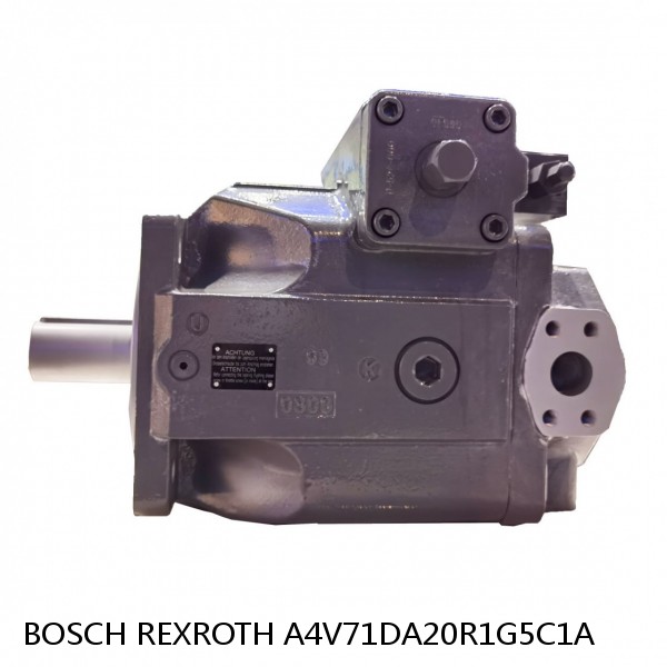 A4V71DA20R1G5C1A BOSCH REXROTH A4V Variable Pumps #1 image