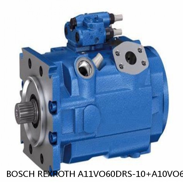 A11VO60DRS-10+A10VO60DFR1-52-K BOSCH REXROTH A11VO Axial Piston Pump #1 image
